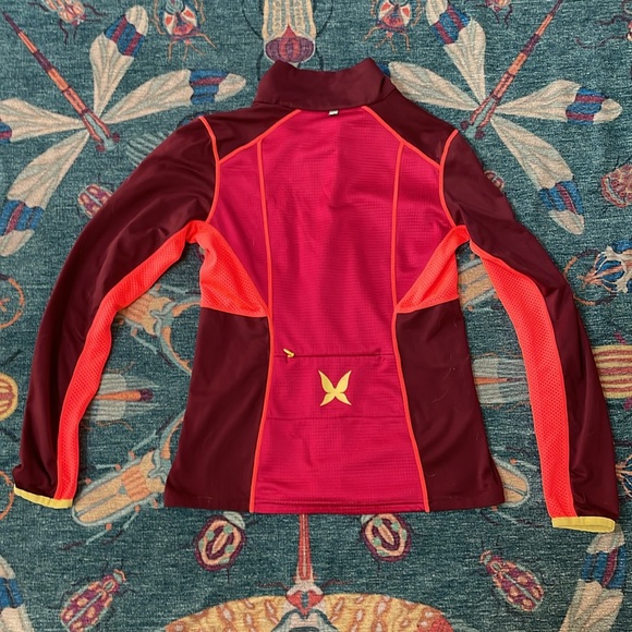 Kari Traa Women's Long Sleeve Top - Pink and Red - Picture 6 of 6